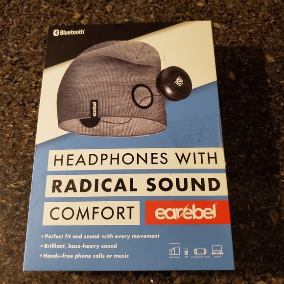 🍂PRICE DROP🍂Earebel beanie bluetooth headphones - Picture 2 of 4